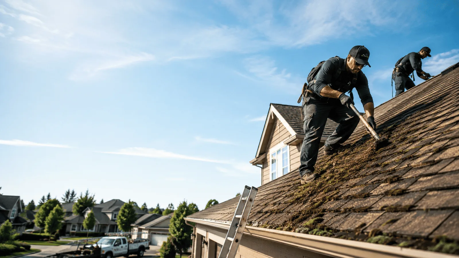 Roof Moss Removal in Evergreen, CO near me
